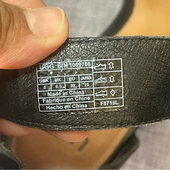 UGG Char Sandals SZ 8 - Picture 6 of 6